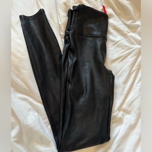 Spanx black leggings